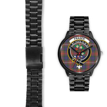 Load image into Gallery viewer, Fraser Hunting Modern Clan Badge Tartan Black Watch