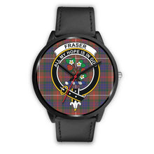 Load image into Gallery viewer, Fraser Hunting Modern Clan Badge Tartan Black Watch