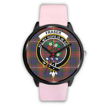 Load image into Gallery viewer, Fraser Hunting Modern Clan Badge Tartan Black Watch