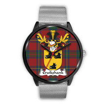 Load image into Gallery viewer, Cruikshank Clan Badge Tartan Black Watch