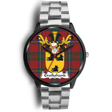 Load image into Gallery viewer, Cruikshank Clan Badge Tartan Black Watch