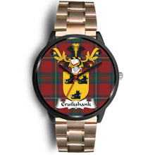 Load image into Gallery viewer, Cruikshank Clan Badge Tartan Black Watch