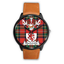 Load image into Gallery viewer, MacCombie Clan Badge Tartan Black Watch