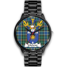 Load image into Gallery viewer, Gilchrist Clan Badge Tartan Black Watch