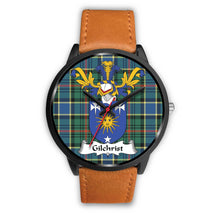 Load image into Gallery viewer, Gilchrist Clan Badge Tartan Black Watch