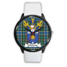 Load image into Gallery viewer, Gilchrist Clan Badge Tartan Black Watch