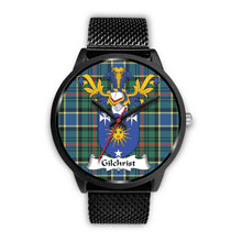 Load image into Gallery viewer, Gilchrist Clan Badge Tartan Black Watch