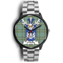 Load image into Gallery viewer, Kelly Clan Badge Tartan Black Watch