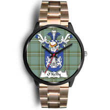 Load image into Gallery viewer, Kelly Clan Badge Tartan Black Watch