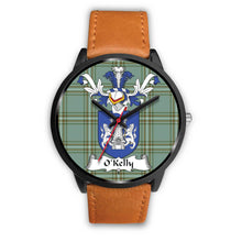 Load image into Gallery viewer, Kelly Clan Badge Tartan Black Watch