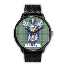 Load image into Gallery viewer, Kelly Clan Badge Tartan Black Watch