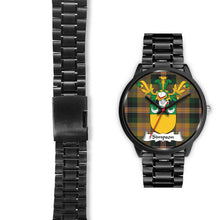 Load image into Gallery viewer, Simpson Clan Badge Tartan Black Watch