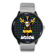 Load image into Gallery viewer, Mitchell Clan Badge Tartan Black Watch