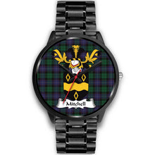 Load image into Gallery viewer, Mitchell Clan Badge Tartan Black Watch
