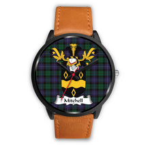 Load image into Gallery viewer, Mitchell Clan Badge Tartan Black Watch