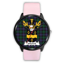 Load image into Gallery viewer, Mitchell Clan Badge Tartan Black Watch