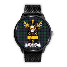 Load image into Gallery viewer, Mitchell Clan Badge Tartan Black Watch