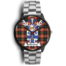 Load image into Gallery viewer, Ballentine Clan Badge Tartan Black Watch
