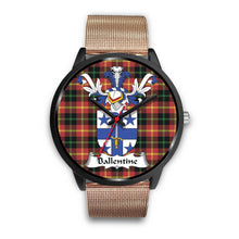 Load image into Gallery viewer, Ballentine Clan Badge Tartan Black Watch