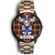 Load image into Gallery viewer, Ballentine Clan Badge Tartan Black Watch