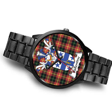 Load image into Gallery viewer, Ballentine Clan Badge Tartan Black Watch