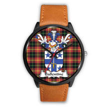 Load image into Gallery viewer, Ballentine Clan Badge Tartan Black Watch