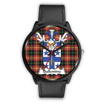 Load image into Gallery viewer, Ballentine Clan Badge Tartan Black Watch