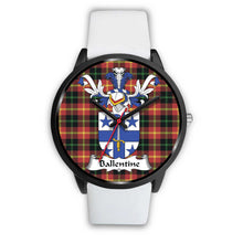 Load image into Gallery viewer, Ballentine Clan Badge Tartan Black Watch