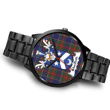 Load image into Gallery viewer, MacBeth Clan Badge Tartan Black Watch