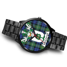 Load image into Gallery viewer, McCowatt Clan Badge Tartan Black Watch