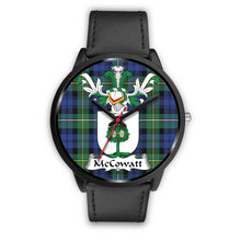 Load image into Gallery viewer, McCowatt Clan Badge Tartan Black Watch
