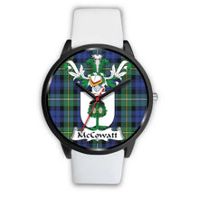 Load image into Gallery viewer, McCowatt Clan Badge Tartan Black Watch