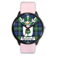 Load image into Gallery viewer, McCowatt Clan Badge Tartan Black Watch