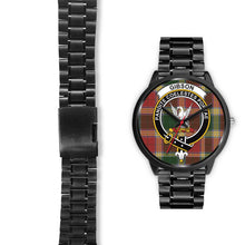 Load image into Gallery viewer, Gibson Clan Badge Tartan Black Watch